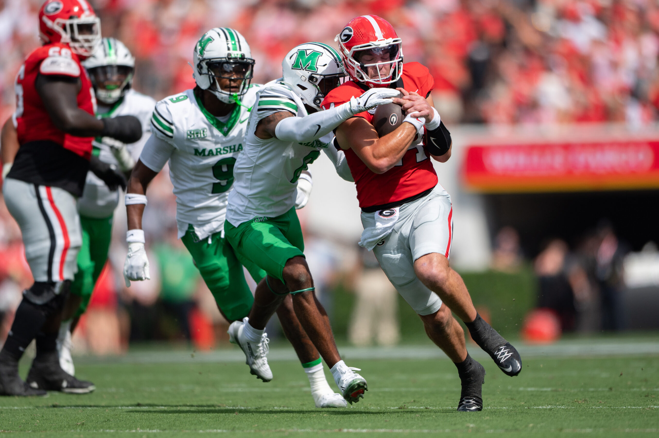 Gunner Stockton runs the show in Georgia season-opener