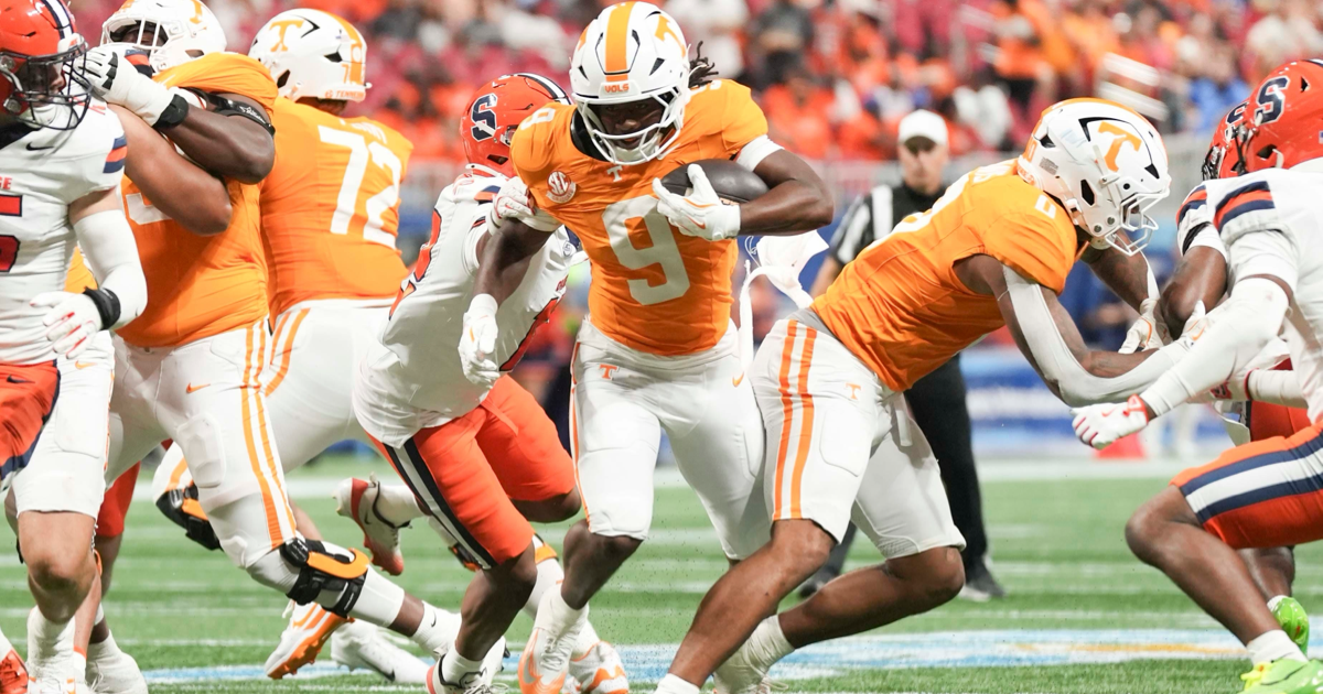 Star Thomas makes most of debut with Big Orange as backfield has big day