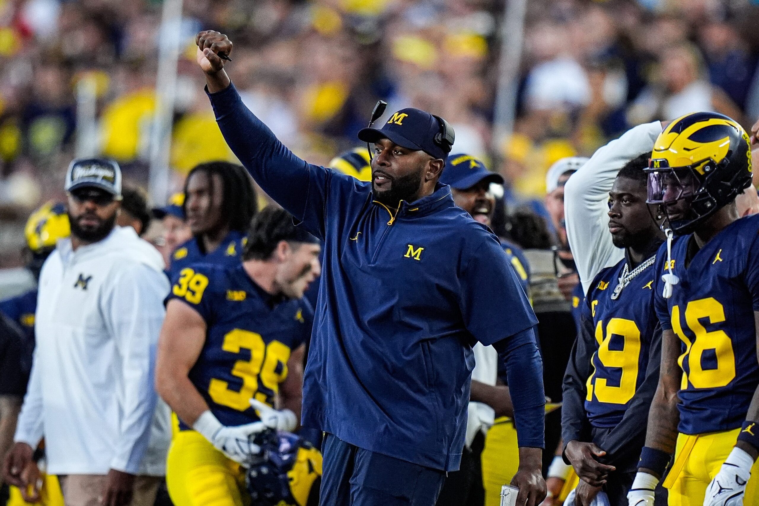 Everything Sherrone Moore, Bryce Underwood said after Michigan's 34-17 win over New Mexico - On3