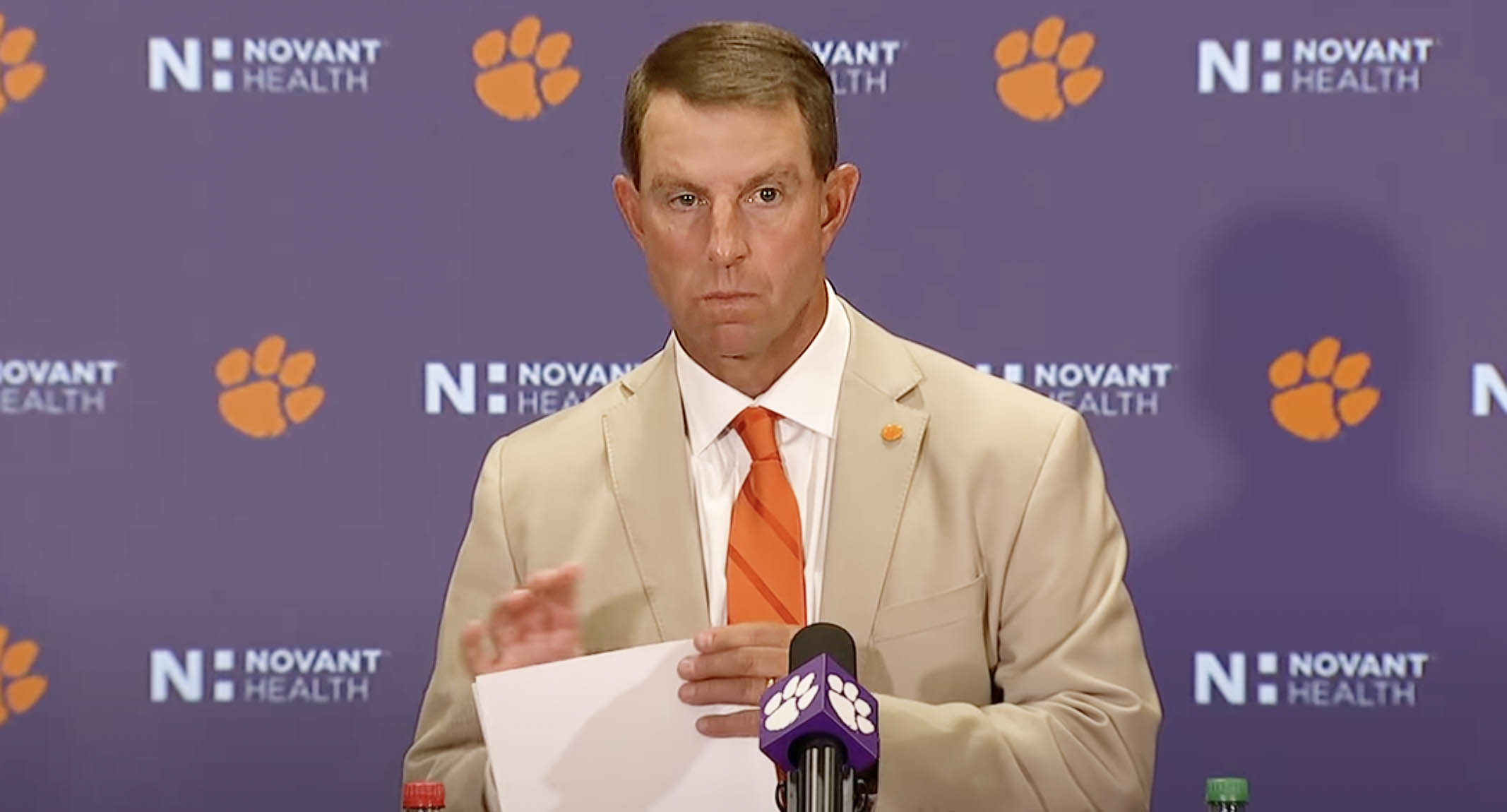 WATCH: Dabo Swinney, Brian Kelly Postgame News Conferences
