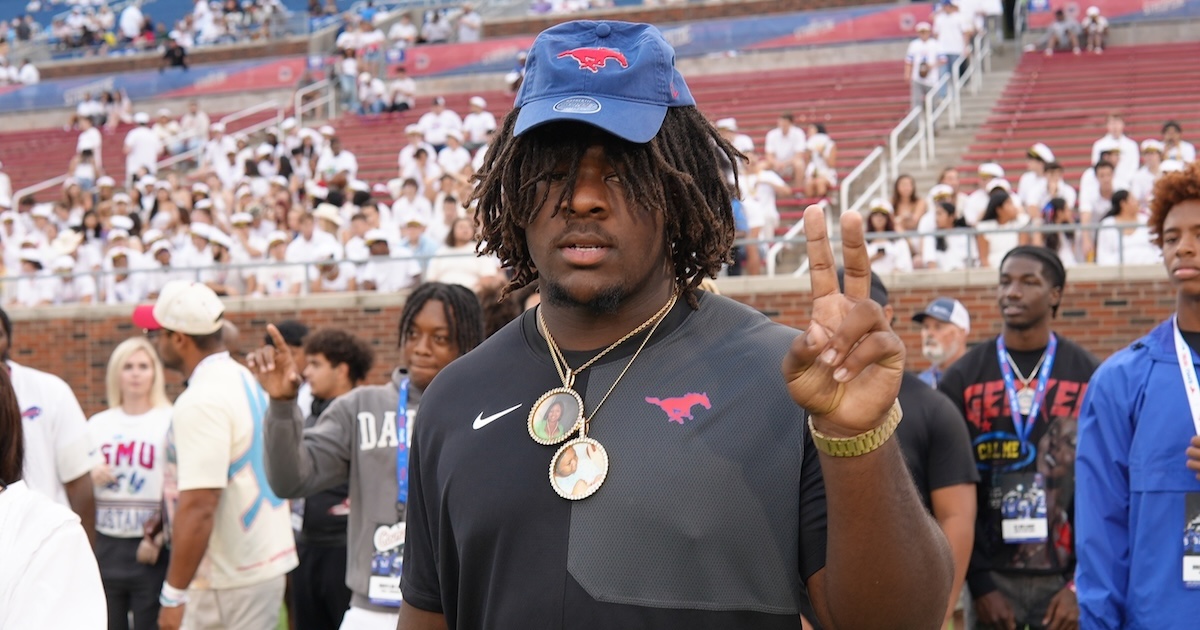 5-star DL Jalen Brewster recaps another visit to SMU: 'I'm No. 1 on their board'