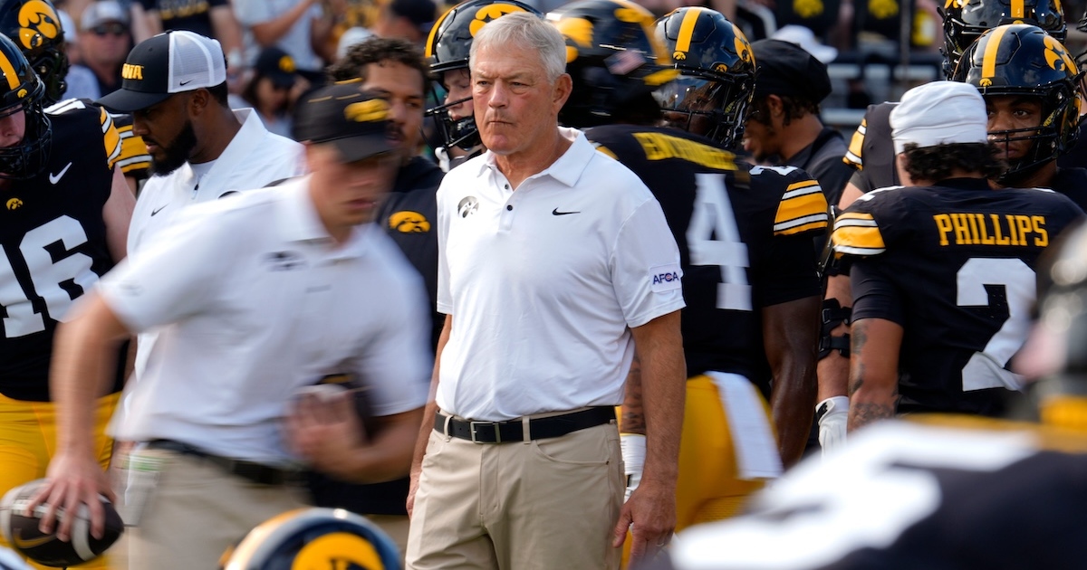 Bryce George injury update: Kirk Ferentz reacts to surprise pregame setback