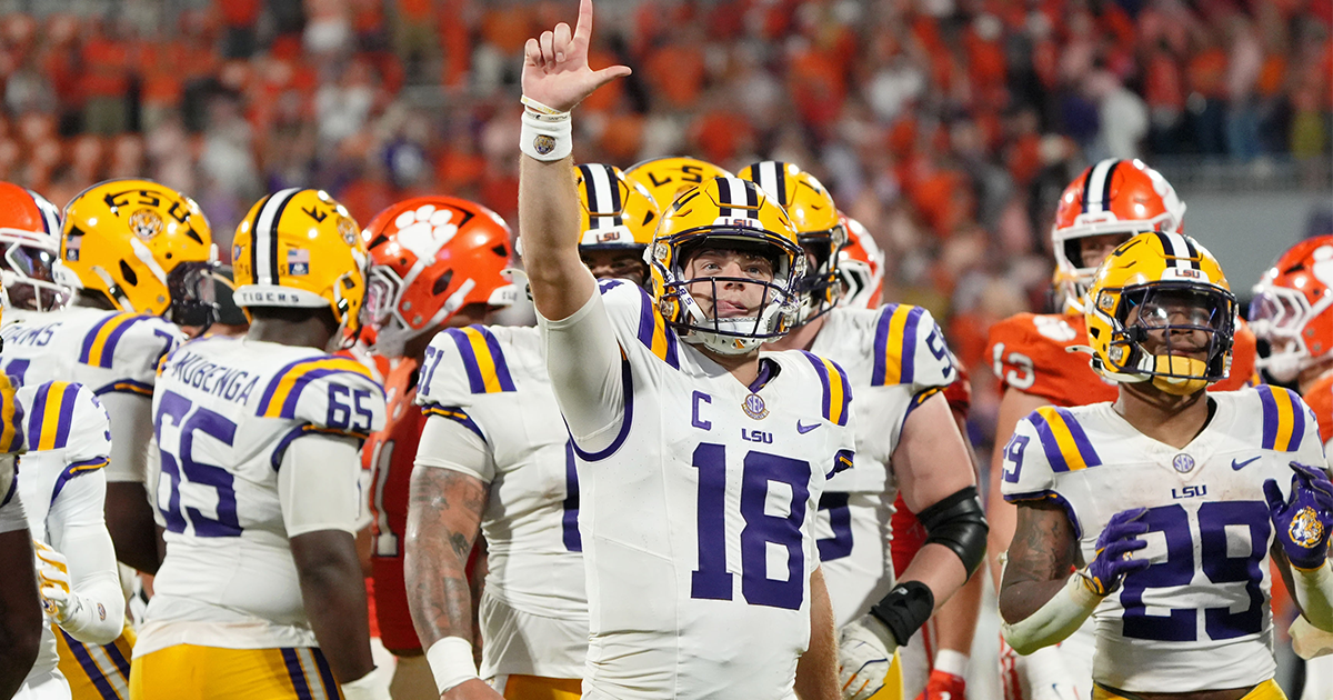 WATCH: LSU fires back at Paul Finebaum, Nick Saban, other critics after Week 1 victory over Clemson