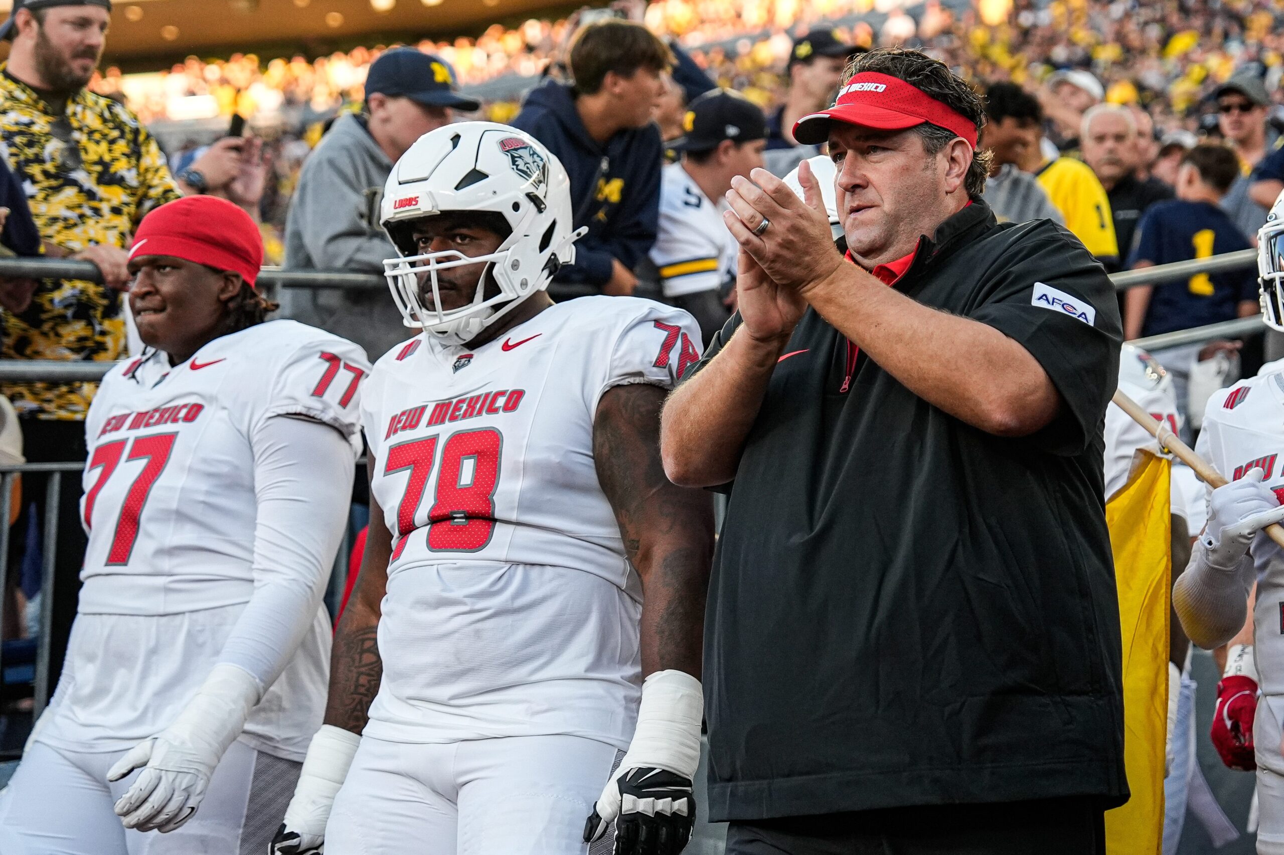 What They Said: New Mexico HC Jason Eck recaps loss to Michigan - On3