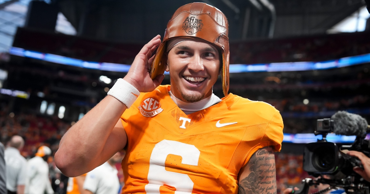 Joey Aguilar calls out 'rat poison' after Tennessee's season-opening win over Syracuse