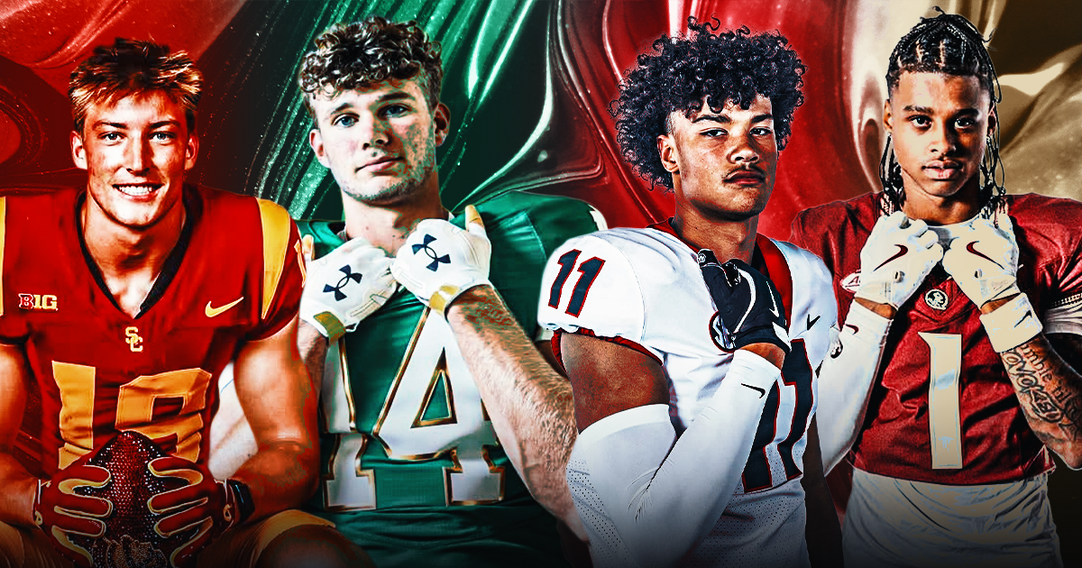 Top wide receiver/tight end classes in the 2026 cycle
