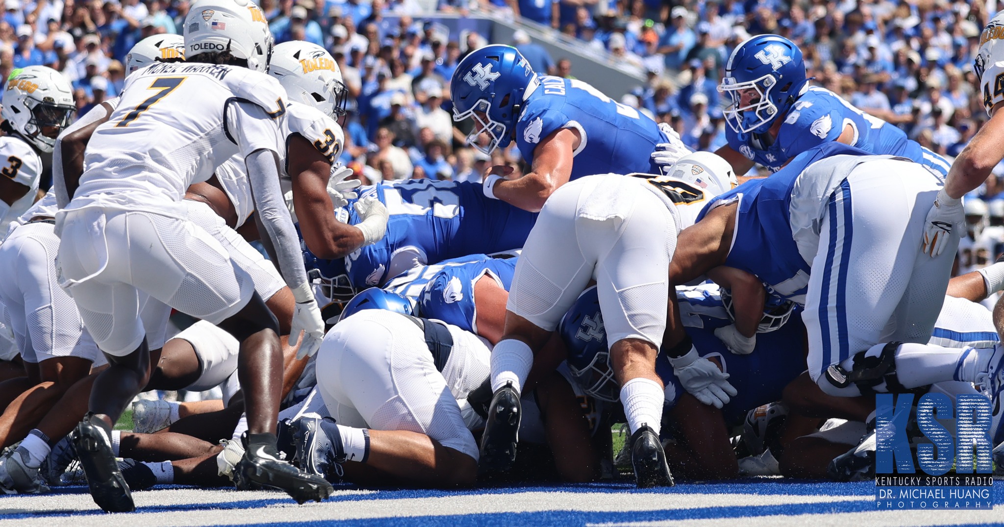 Kentucky saw 'big improvement' on the offensive line: "They were awesome."