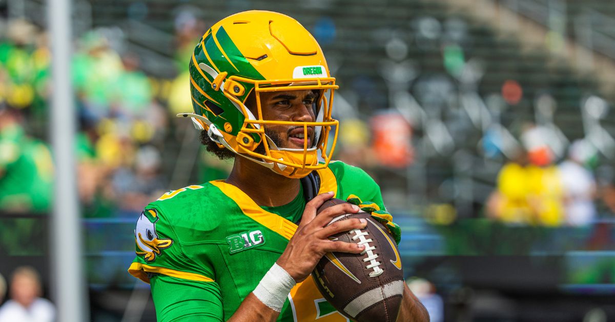 Dante Moore Breaks Down First Start in Win Over Montana State: "We did a great job as a unit"