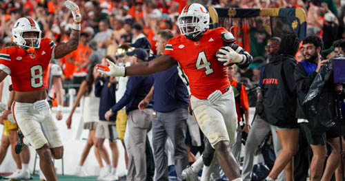 RB Mark Fletcher Knows Miami Hurricanes' Offensive Identity: `We’re a Bunch of Playmakers'