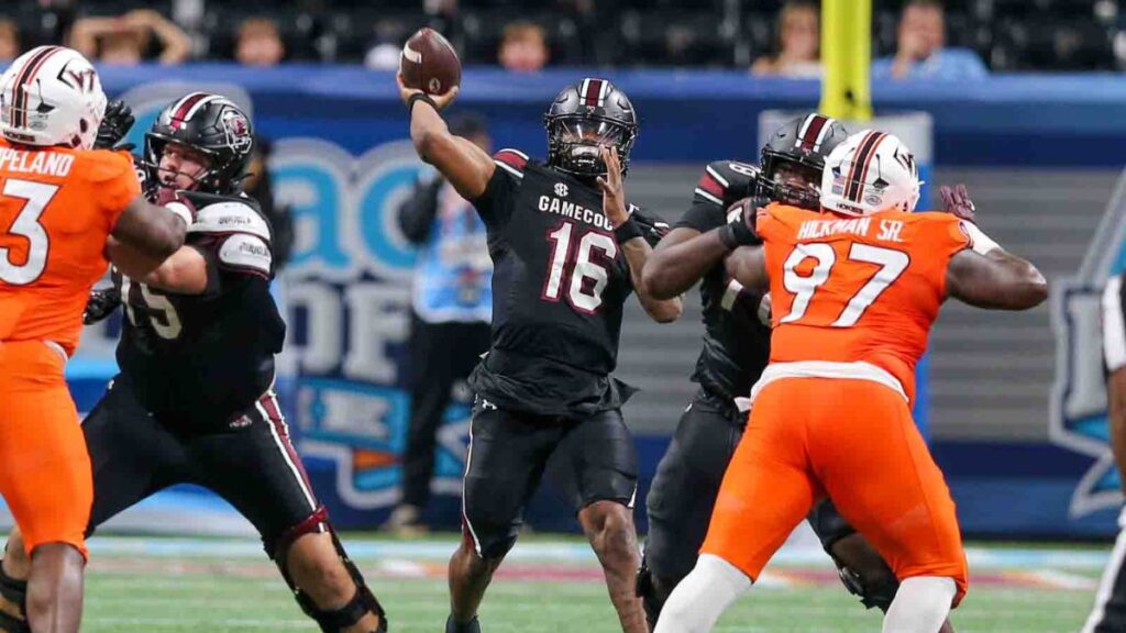 South Carolina quarterback LaNorris Sellers