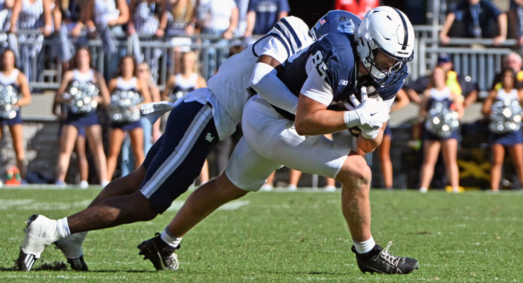 Tight end Luke Reynolds