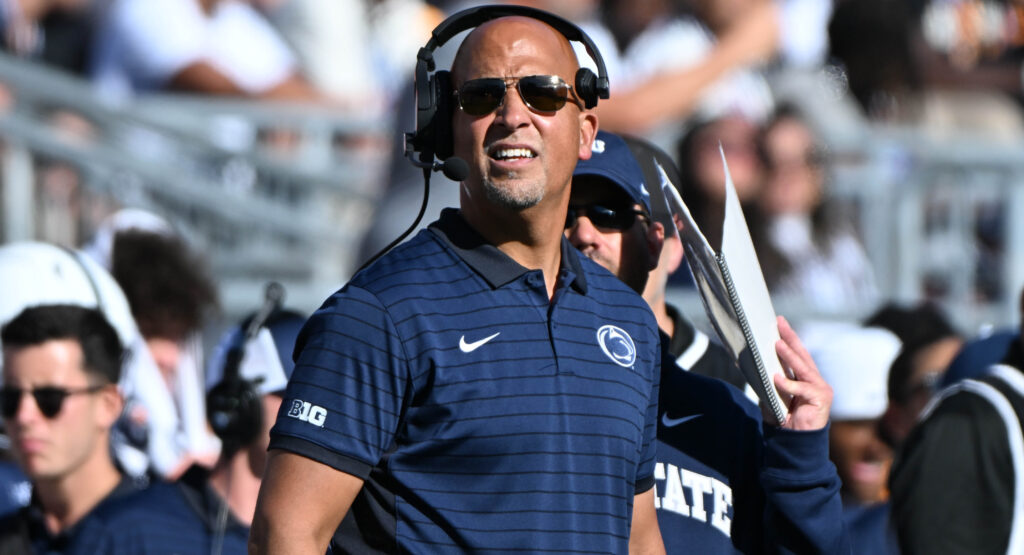 Penn State head coach James Franklin