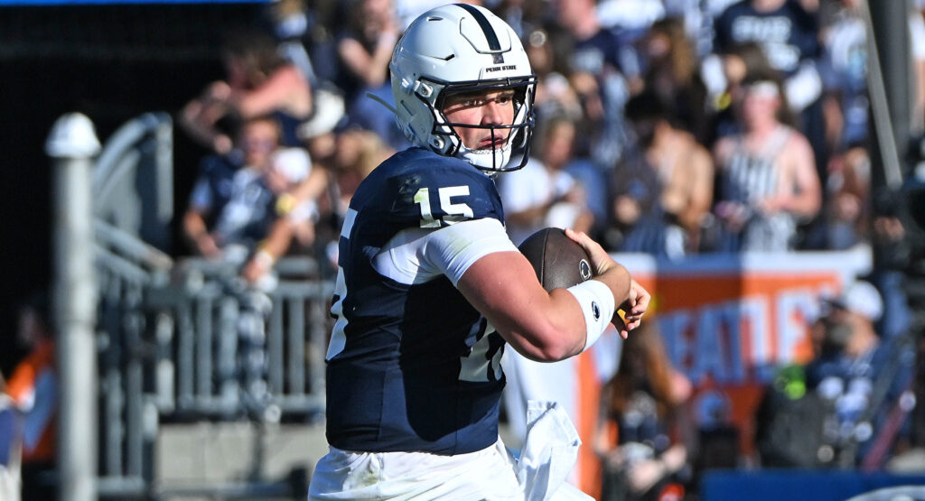 Quarterback Drew Allar