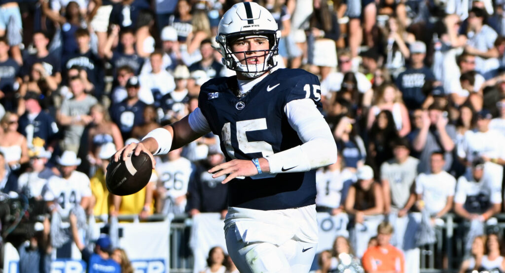 Quarterback Drew Allar