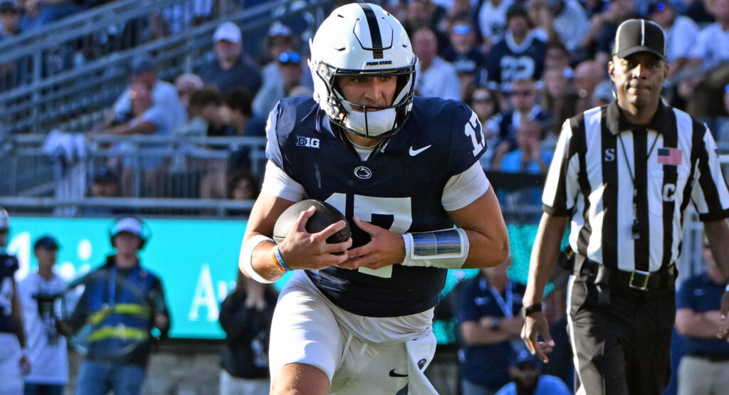 Penn State quarterback Ethan Grunkemeyer