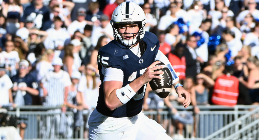 Quarterback Drew Allar