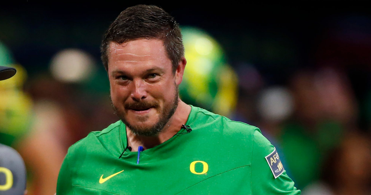 Dan Lanning responds to Mike Gundy claiming Oregon will have to pay ‘a lot of money’ to keep Dante Moore