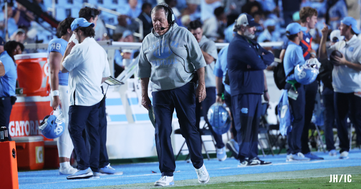 North Carolina's Night Goes From Bad To Worse In Bill Belichick's College Football Debut North Carolina's Night Goes From Bad To Worse In Bill Belichick's College Football Debut