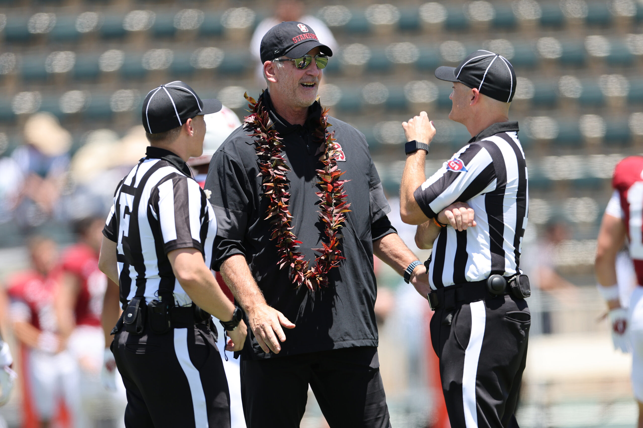 Stanford head coach Frank Reich looks ahead to BYU
