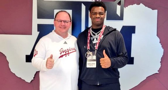 Rivals No. 1 interior offensive line recruit Albert Simien has another great visit to Texas A&M