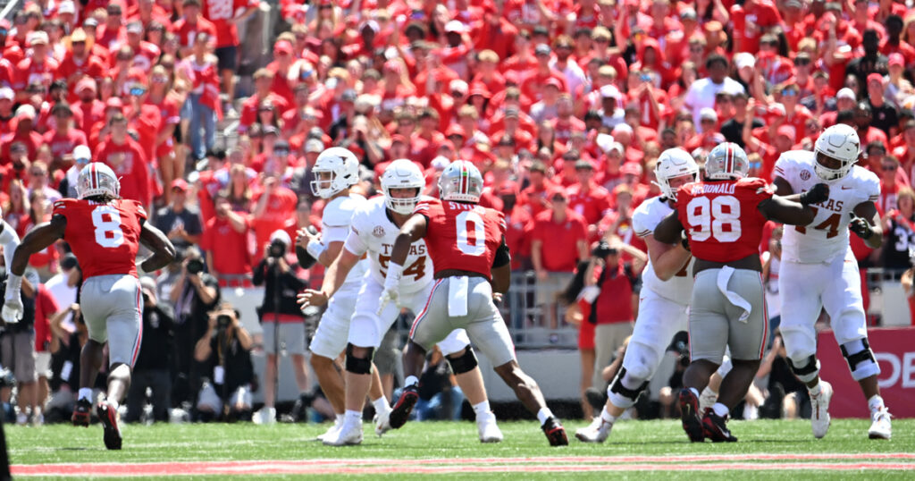 Cole Hutson, Texas offense