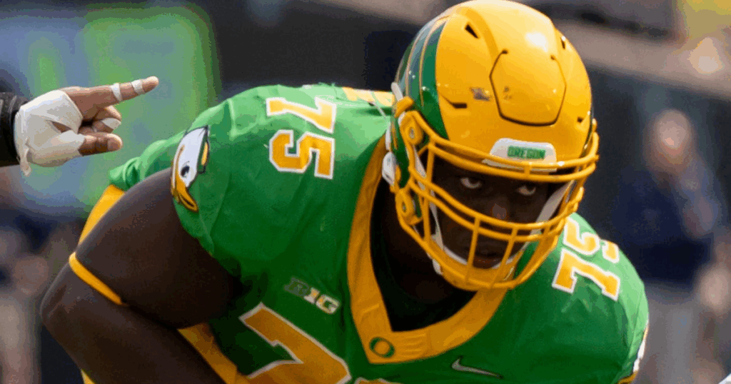 Oregon OL Emmanuel Pregnon