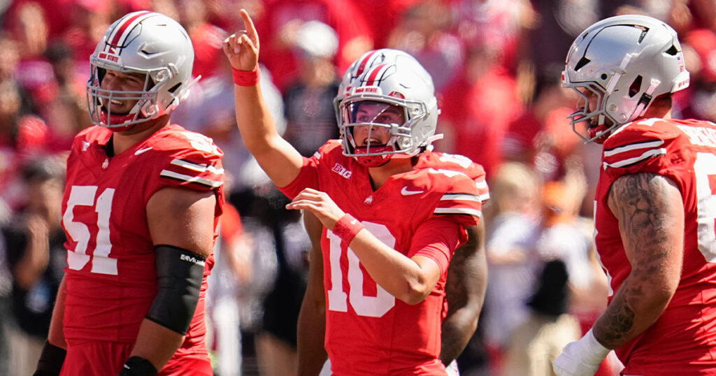 Julian Sayin-Ohio State-Ohio State football-Buckeyes