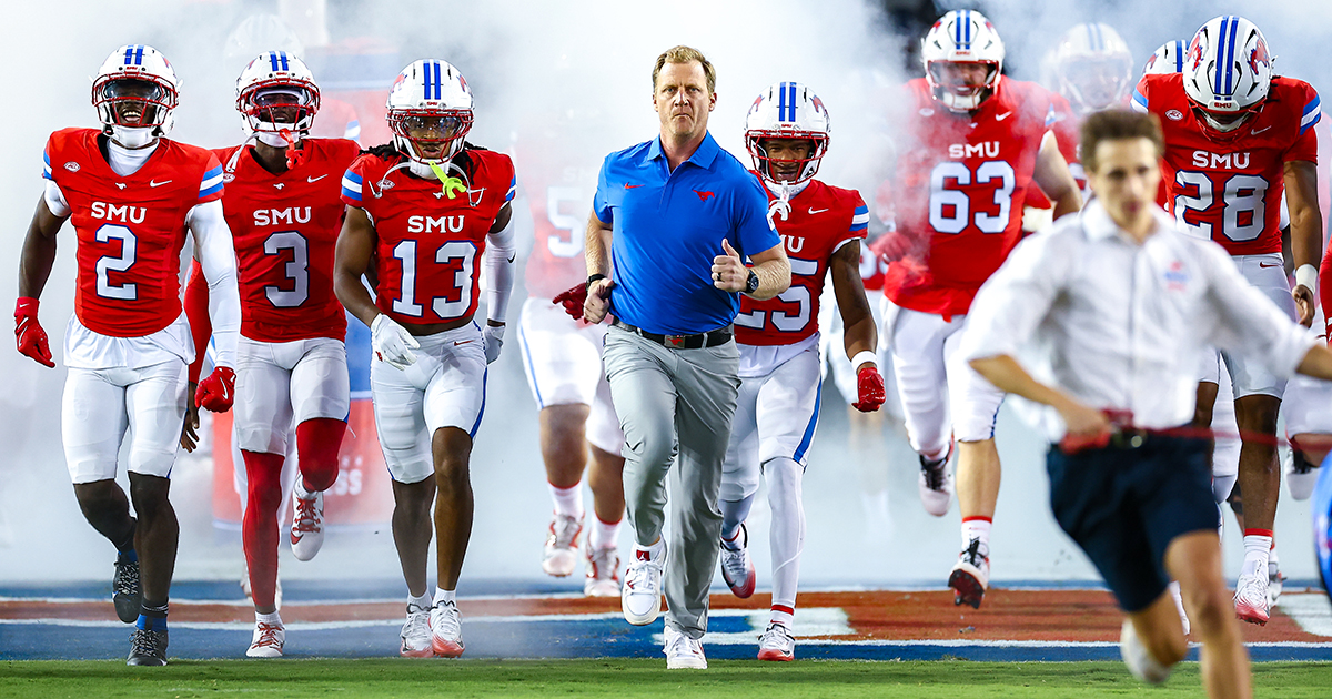 SMU enters Baylor matchup ranked in Coaches Poll, AP Top 25