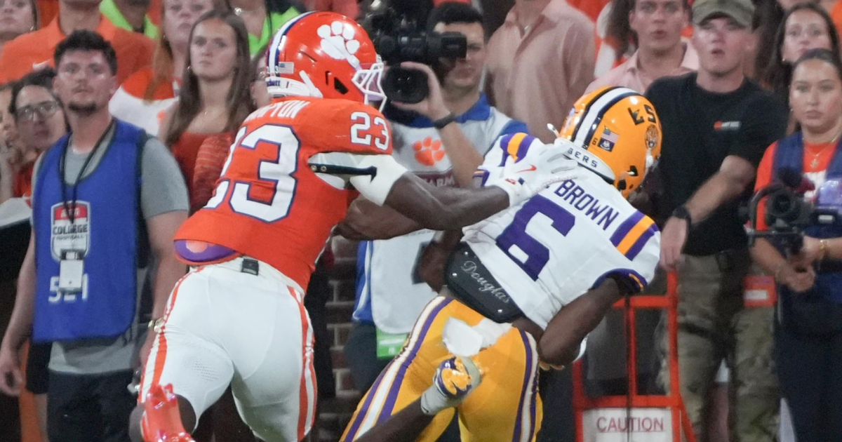 Dabo Swinney dismisses controversial Barion Brown play as ‘easy call’