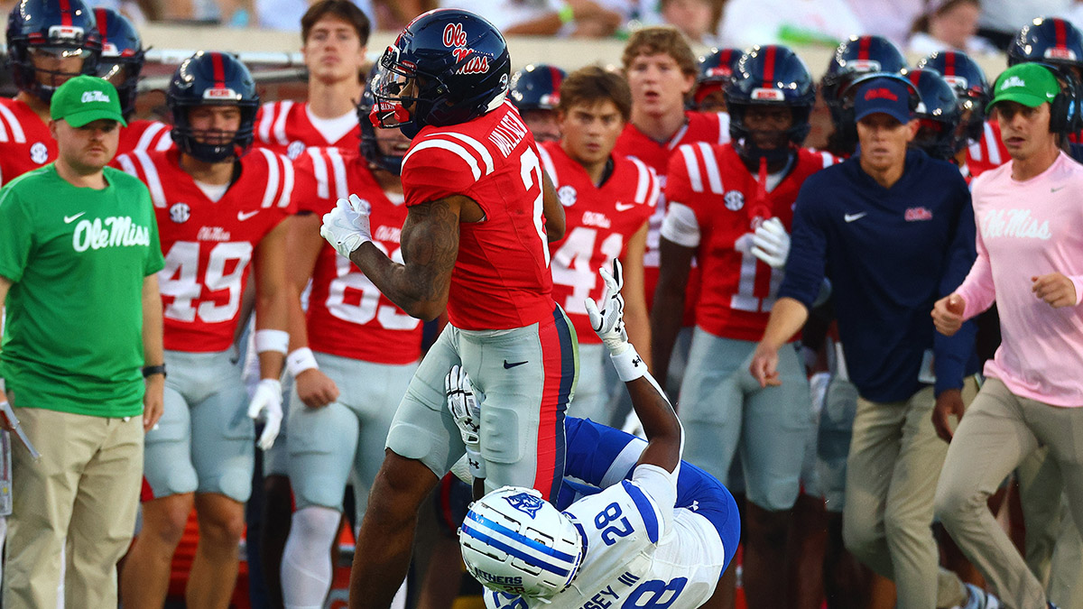 WATCH: Harrison Wallace III is settling into the added role of Ole Miss punt returner