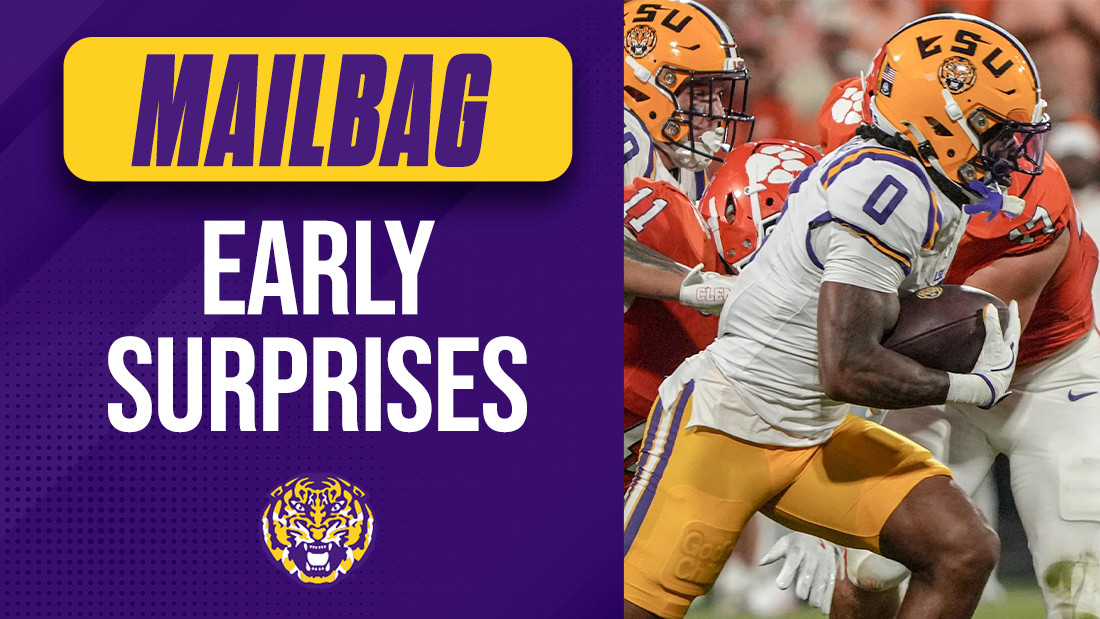 Mailbag Podcast: What surprised you in LSU's Week 1 win?