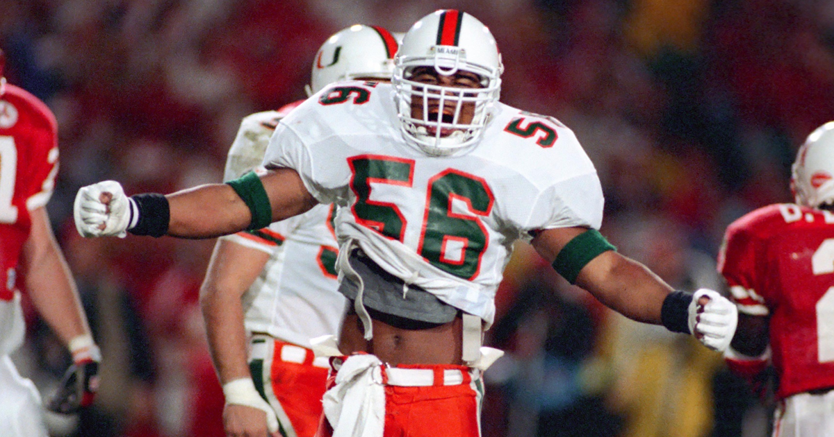 Report: Former Miami star Micheal Barrow arrested after inadvertently punching wife