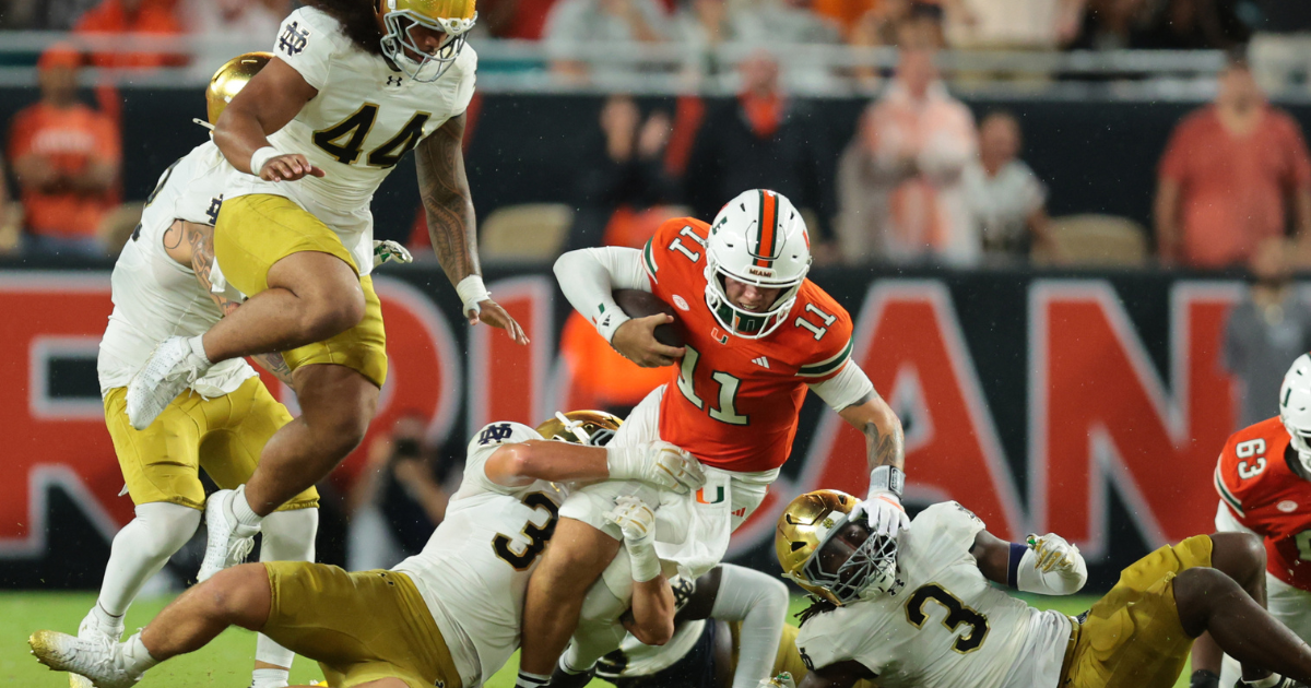Four observations on Fighting Irish defense after rewatching Notre Dame loss vs. Miami