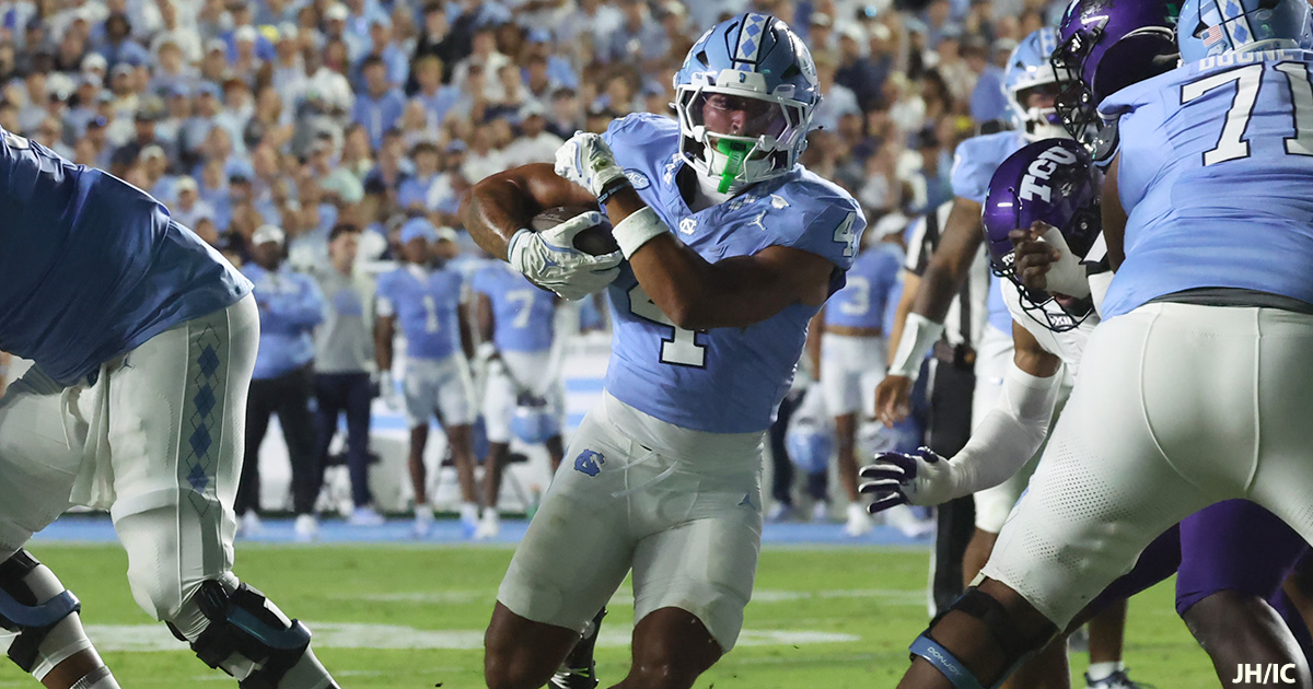 UNC Veteran Running Back Caleb Hood Retires from College Football