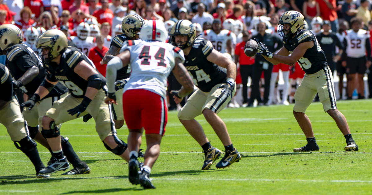 Purdue football notebook: Getting physical with 'hippo' personnel
