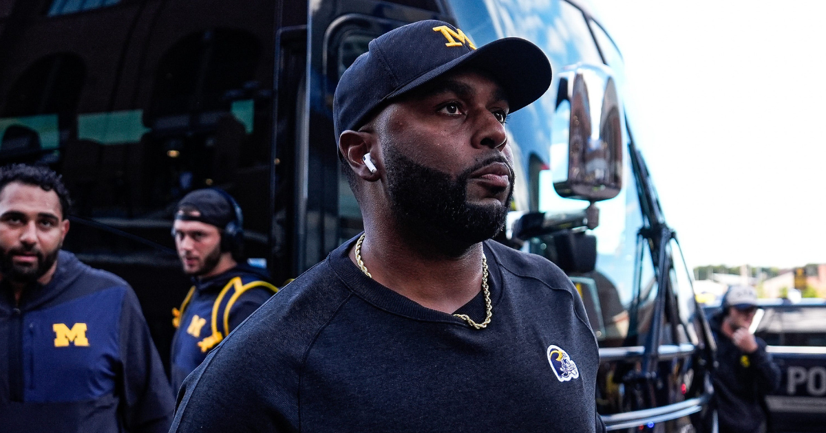 Sherrone Moore reveals interim Michigan coach during suspension