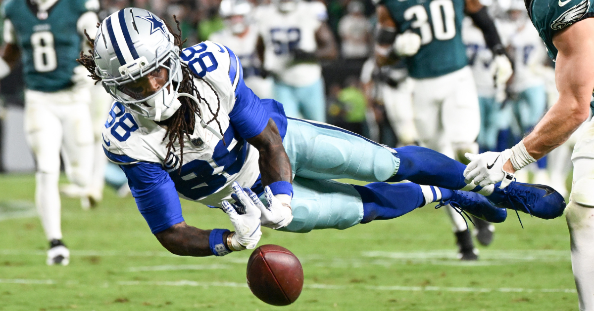 CeeDee Lamb accepts blame for his drops in Cowboys' loss to Eagles: 'I need to catch the damn ball'