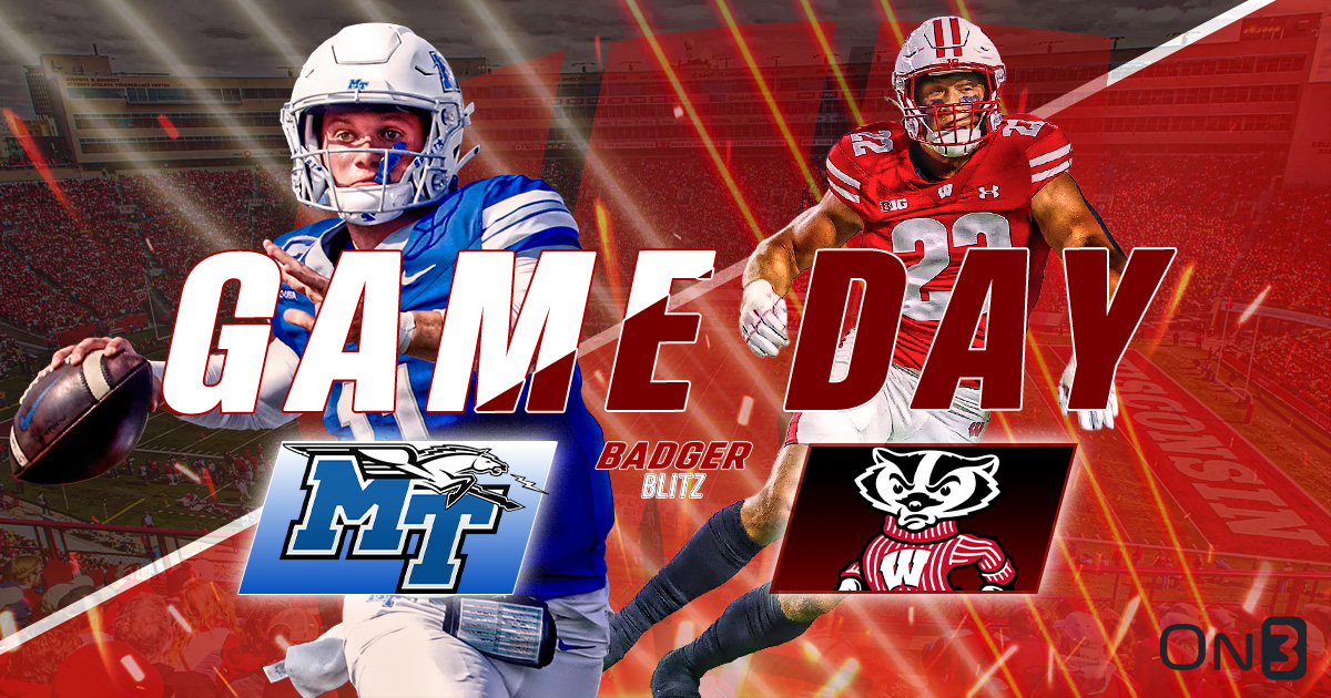 GAME DAY: Middle Tennessee at Wisconsin