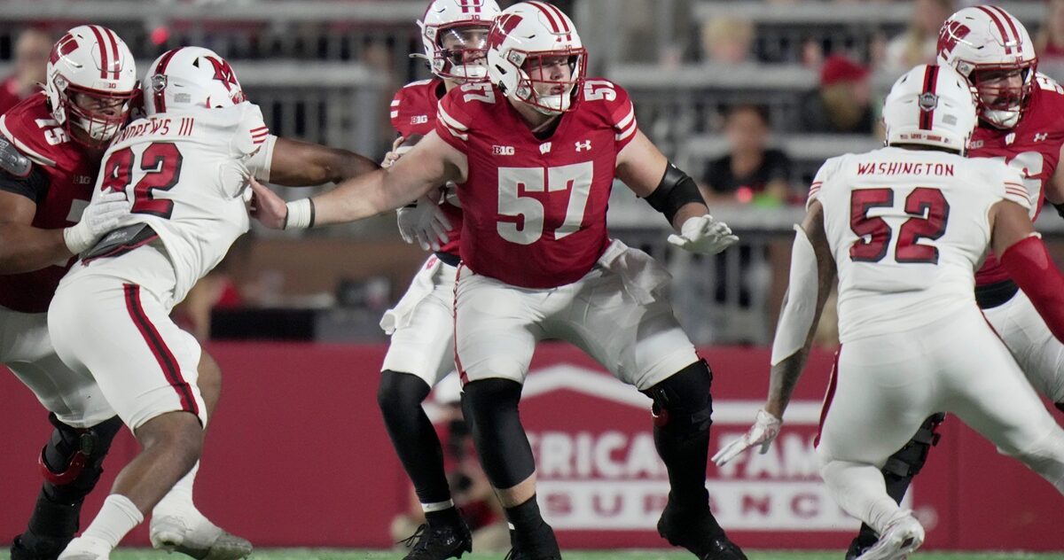 Pre Game: Jake Renfro Out For Wisconsin Against Middle Tennessee State