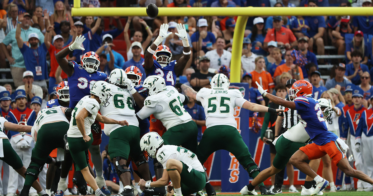 WATCH: USF upsets No. 13 Florida at The Swamp on walk-off field goal