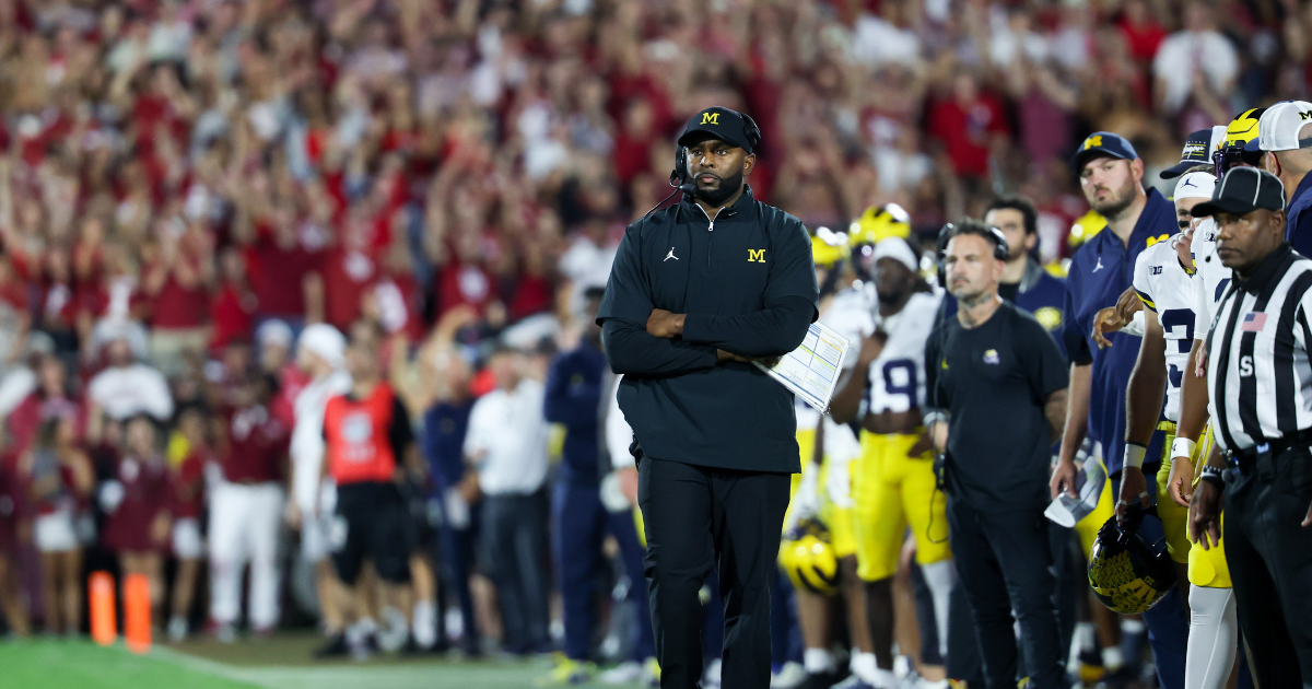 WATCH: Sherrone Moore press conference following Michigan football loss to Oklahoma