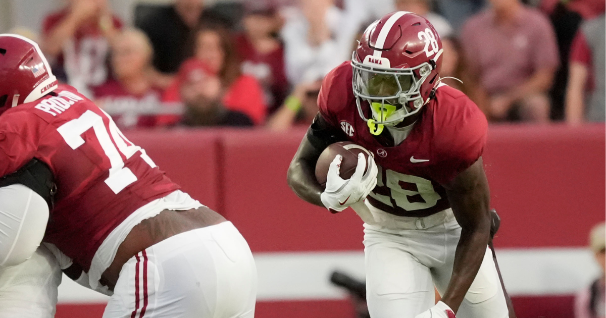 Alabama RB Kevin Riley shines after earning first career start