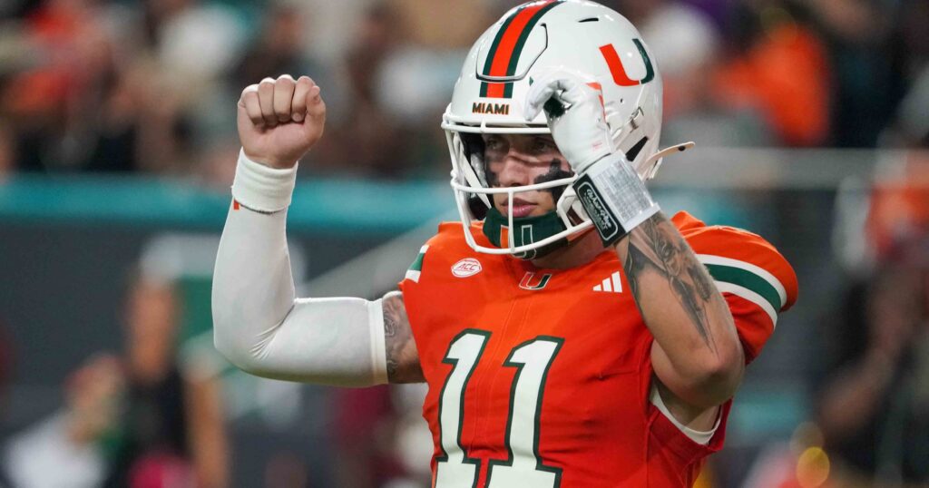 Miami QB Carson Beck