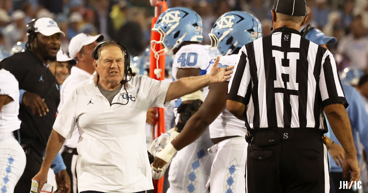 North Carolina's No-Frills First Victory Fits in the Bill Belichick Mold North Carolina's No-Frills First Victory Fits in the Bill Belichick Mold