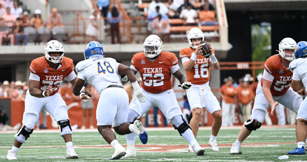 Texas O-line