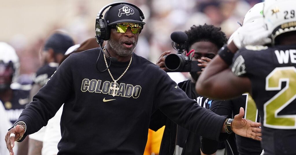 Colorado HC Deion Sanders vs. Delaware