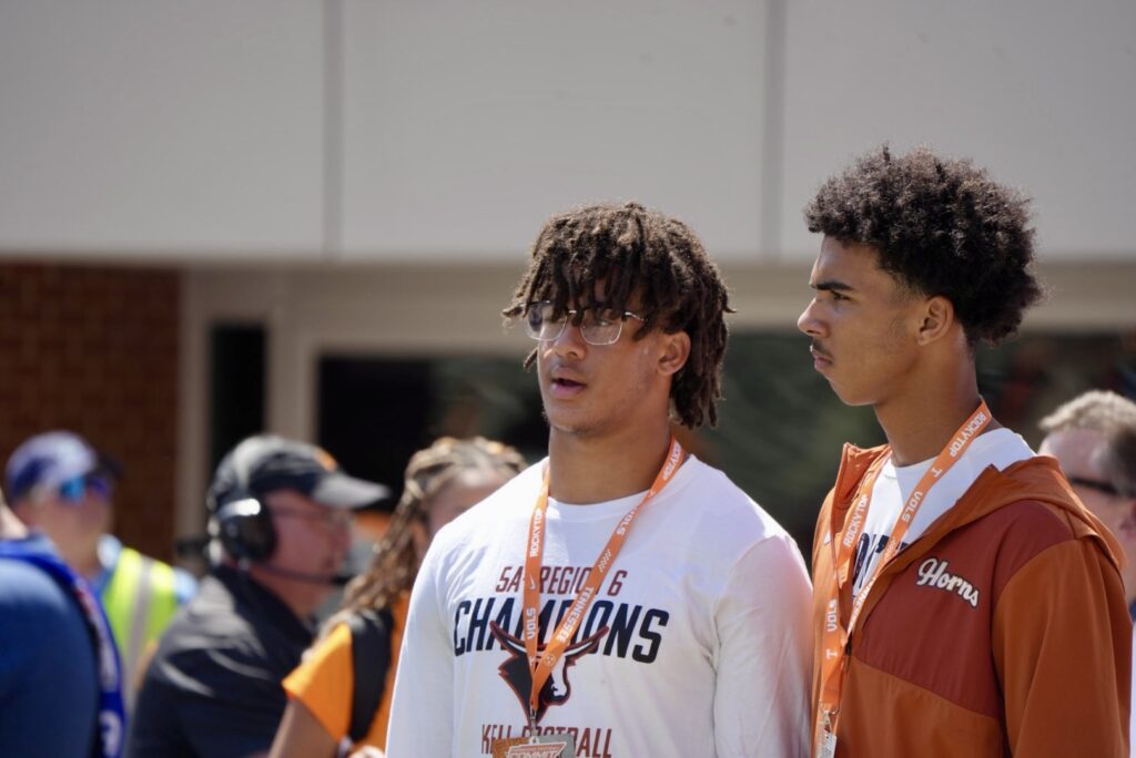 2026 4-star LB Brayden Rouse in pre-game