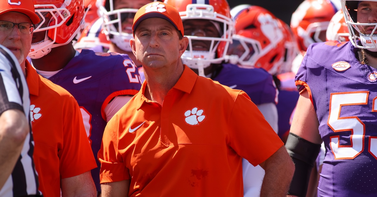 Dabo Swinney sends direct message to his haters: ‘If they’re tired of winning they can send me on my way’