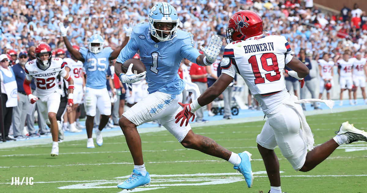 UNC Football Stomps Spiders, Keeps Opponent Out of End Zone Again