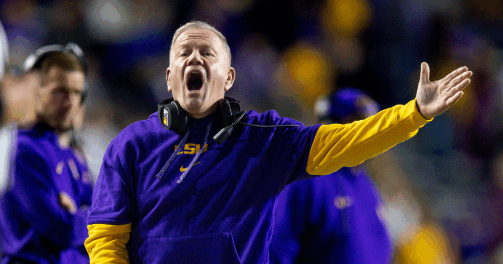 Brian Kelly can't seem to avoid getting hit on the sideline this season, as he was clocked on the sideline for the second time Saturday.